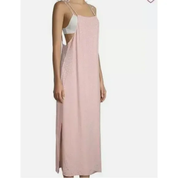 ONIA NWT Melanie Low Back Midi Dress in Pink // S - Picture 13 of 13
